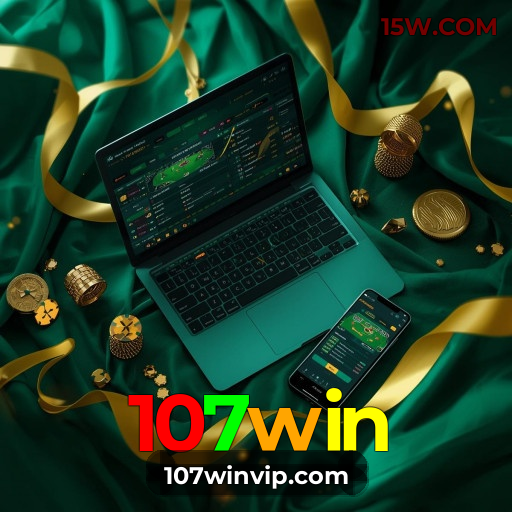 Aplicativo móvel 107win para iOS e Android